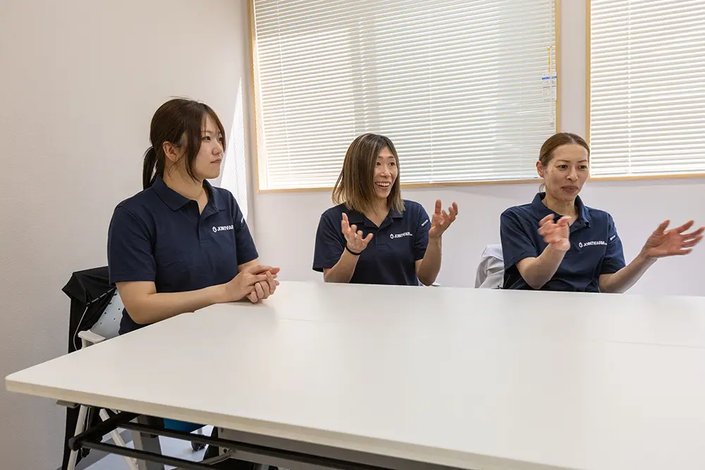 思いがけない出会いが、働く決め手に